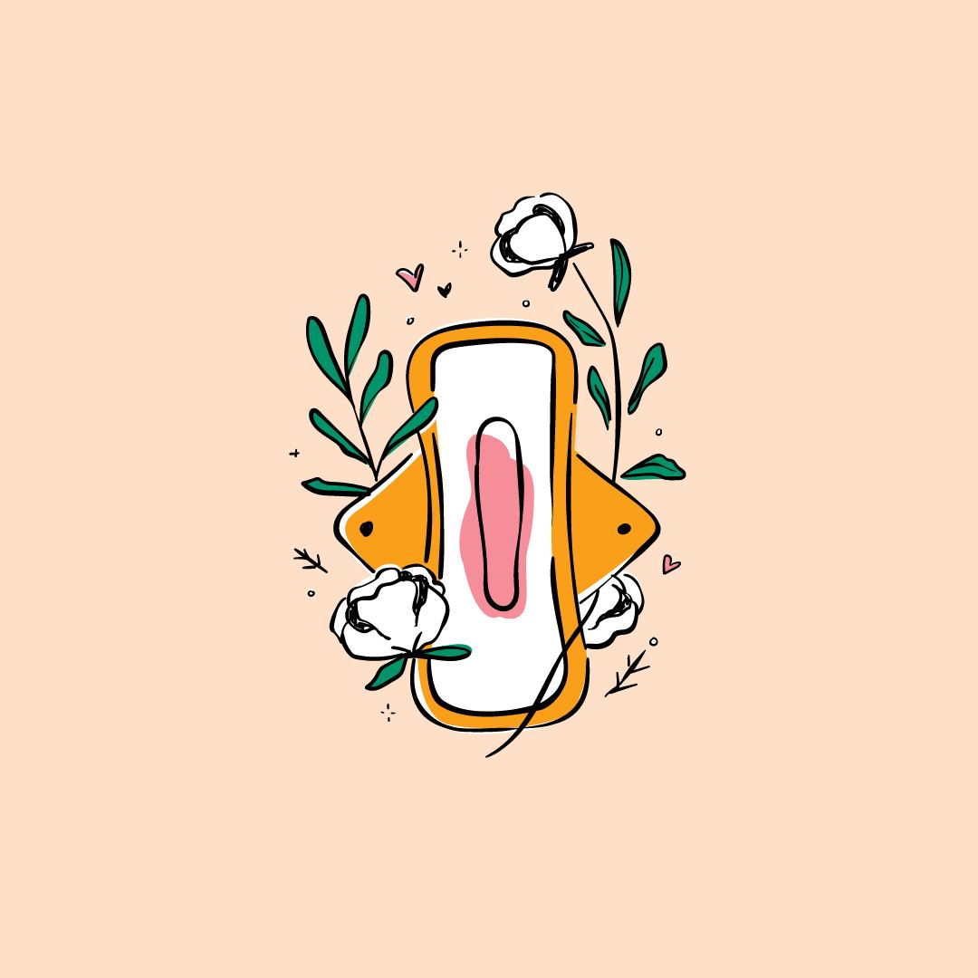 What causes rashes from pads?